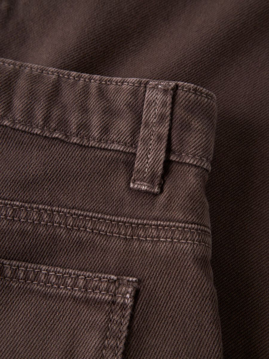 Carousel image 6 WIDE LEG JEANS, Chocolate Plum