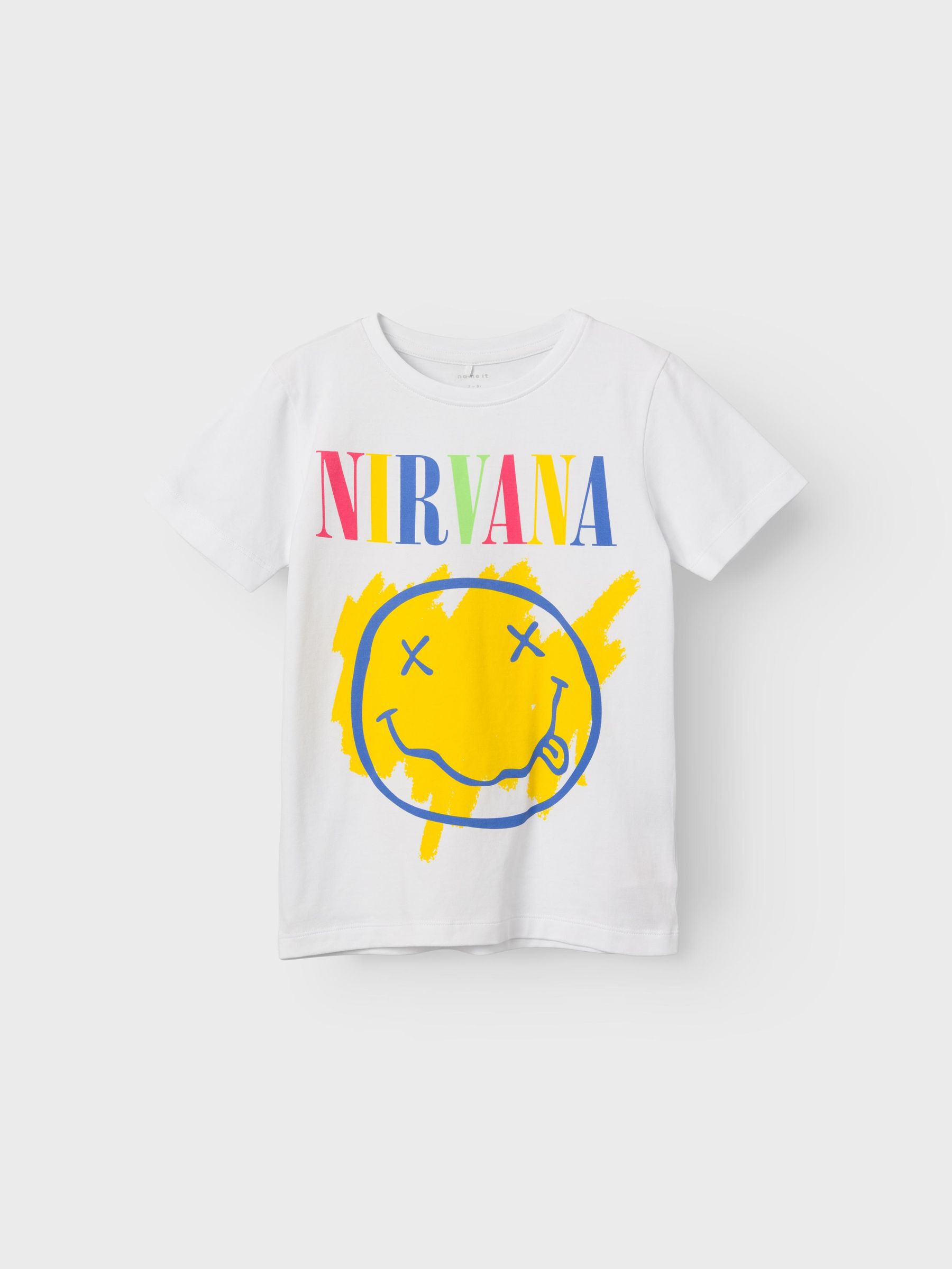 Nirvana t shirt white online