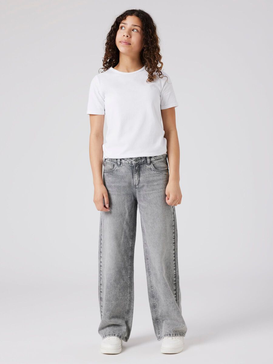 Product carousel image 2 WIDE FIT JEANS, Light Grey Denim