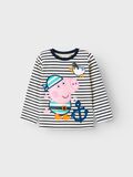 Product image thumbnail - ESTAMPADO DE PEPPA PIG TOP DE MANGA LARGA, Jet Stream | 1