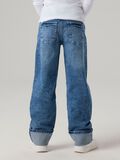 Product image thumbnail - STRAIGHT FIT FOLD-UP JEANS, Medium Blue Denim | 7