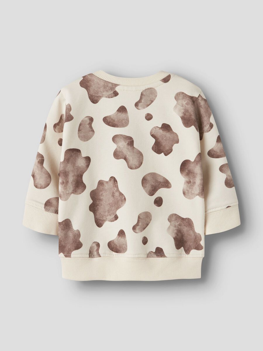 Carousel image 4 REGULAR FIT SWEATSHIRT, Antique White