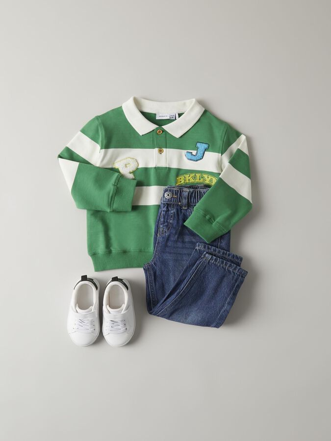green polo shirt toddler