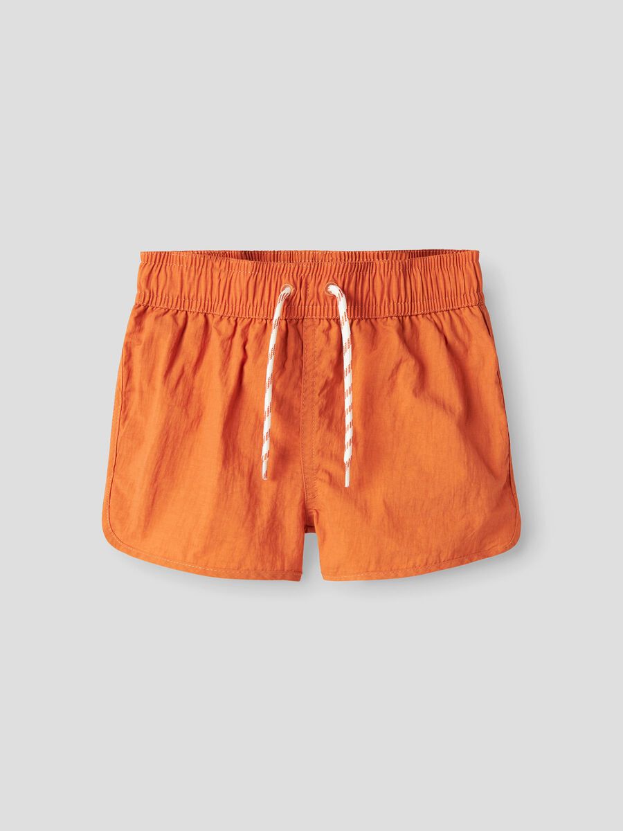 Carousel image 1 LOOSE FIT BADESHORTS, Rust