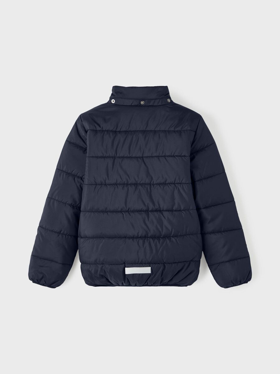 Carousel image - HOODED PUFFER JACKET, Dark Sapphire | 5