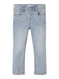 name it SLIM FIT SWEAT JEANS, Light Blue Bleached Denim, highres - 13224981_LightBlueBleachedDenim_001.jpg