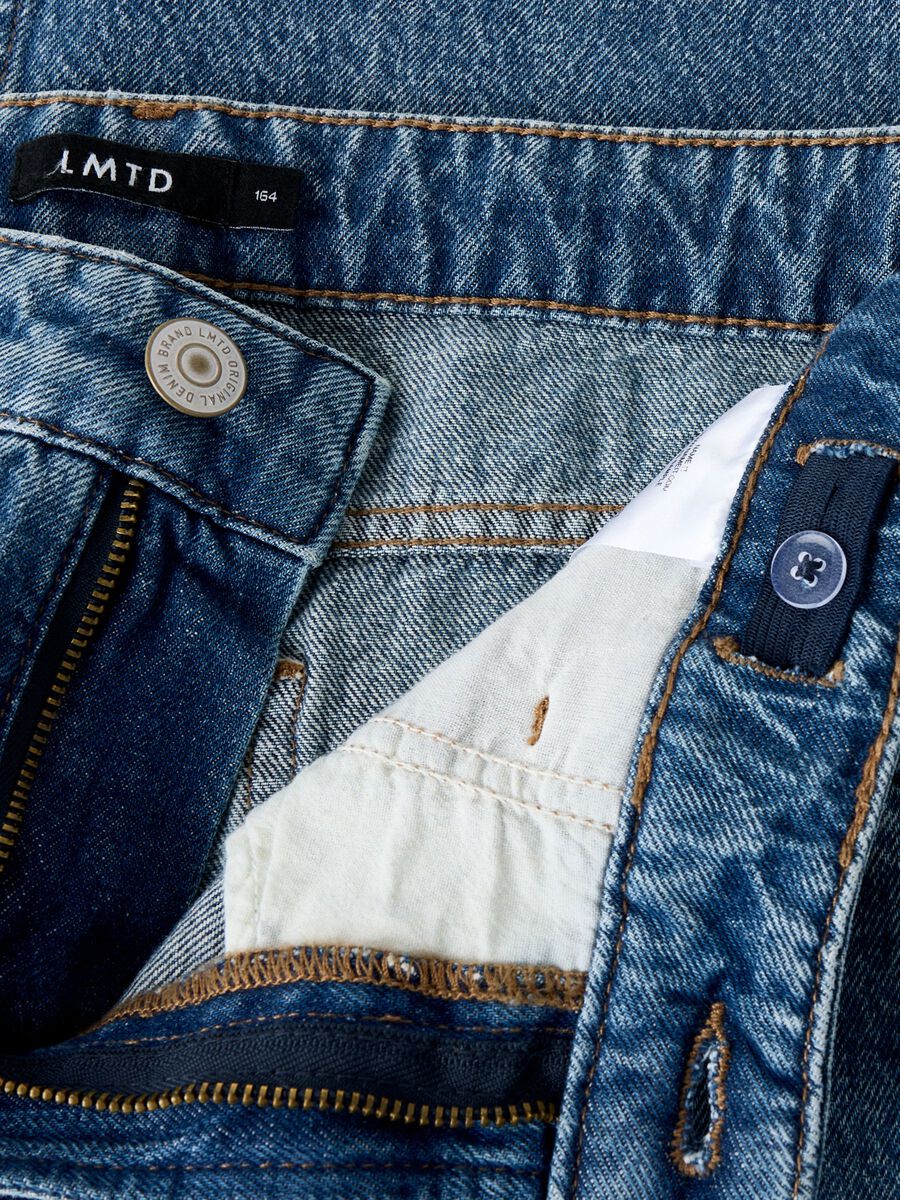 Carousel image 3 LOOSE FIT JEANS, Medium Blue Denim