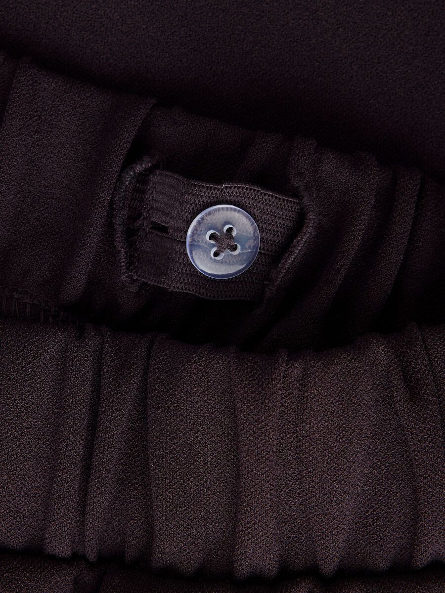 Carousel image - JAMBE LARGE PANTALON, Chocolate Plum | 3