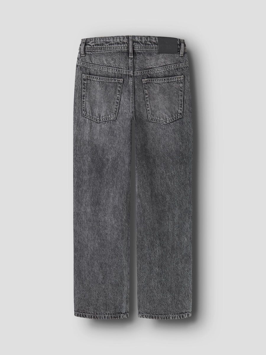 Carousel image - LOOSE FIT JEANS, Dark Grey Denim | 4