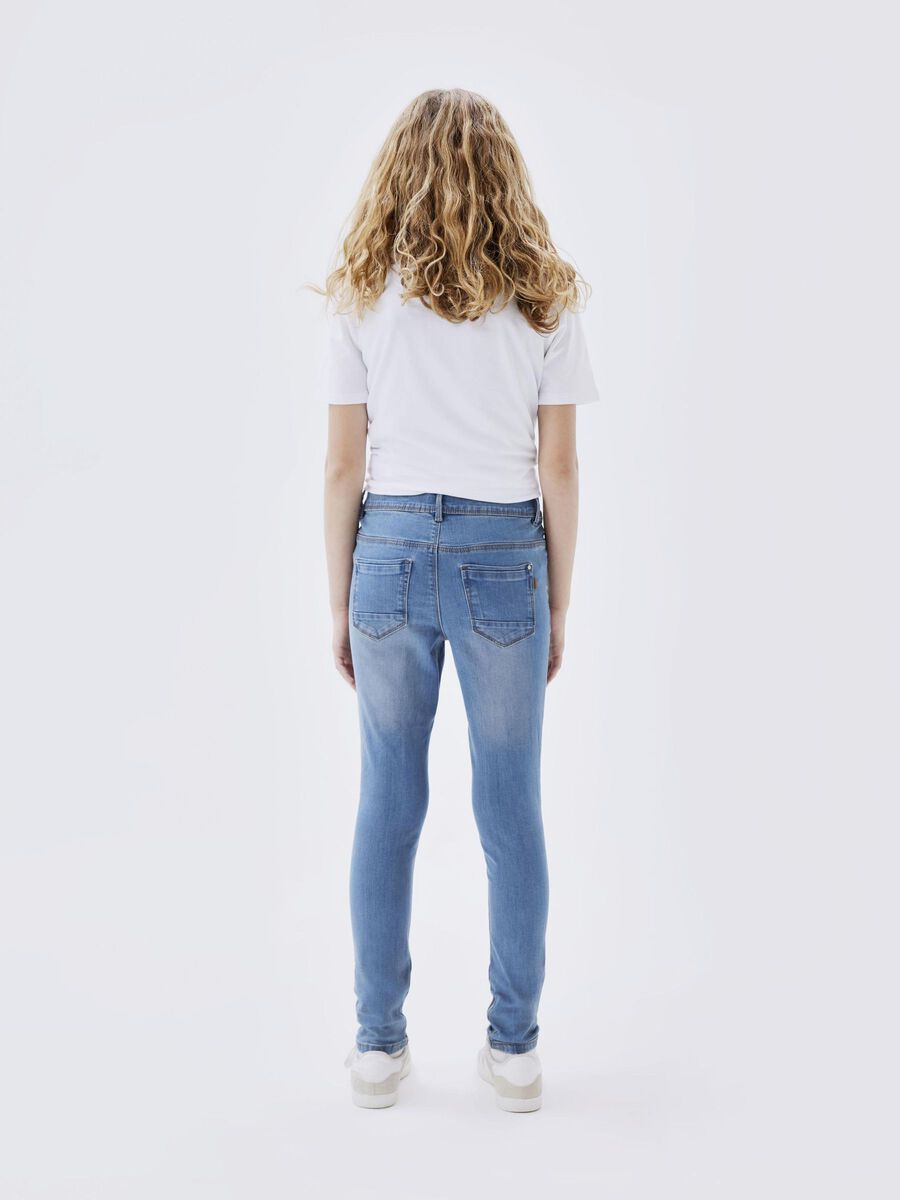 name it SKINNY FIT STRETCH JEANS, Light Blue Denim, highres - 13208871_LightBlueDenim_008.jpg