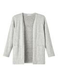 Name it LONG FIT KNITTED CARDIGAN, Grey Melange, highres - 13205976_GreyMelange_001.jpg