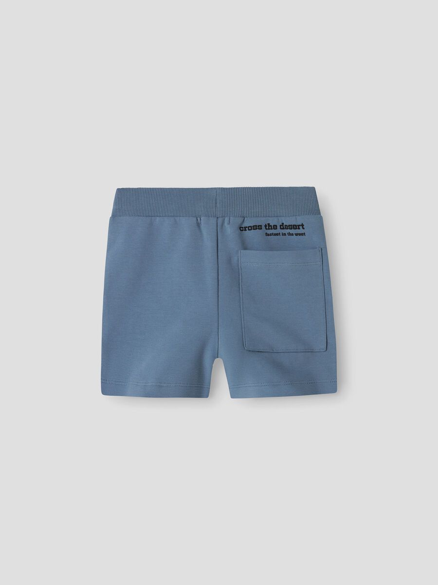 name it ORGANIC COTTON SHORTS, Blue Mirage, highres - 13243231_BlueMirage_002.jpg