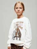 Product image thumbnail - REGULAR FIT SWEATSHIRT, Cloud Dancer | 2