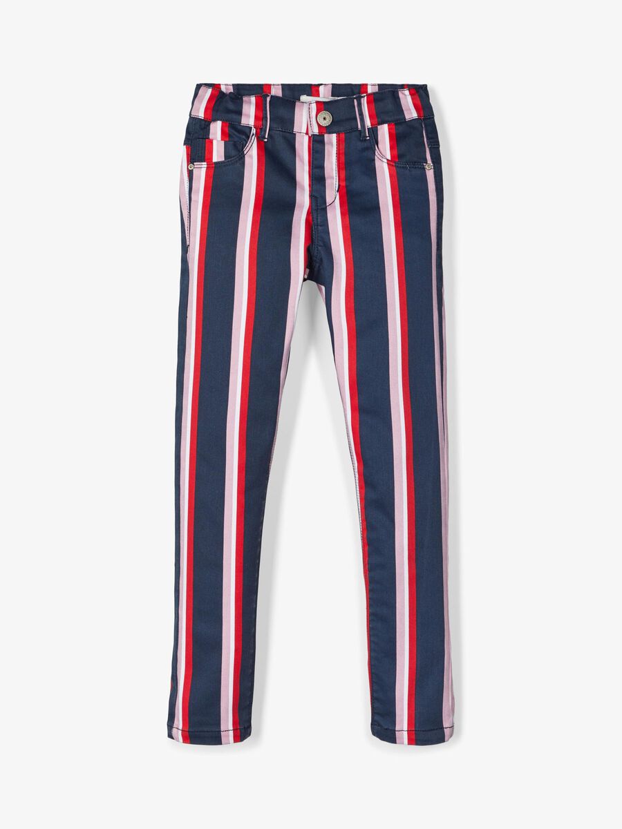 Name it STRIPED SKINNY FIT TWILL TROUSERS, Dark Sapphire, highres - 13173751_DarkSapphire_003.jpg