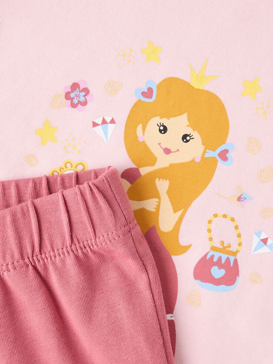 Carousel image 5 2 PACK ORGANIC COTTON PYJAMA SET, Parfait Pink