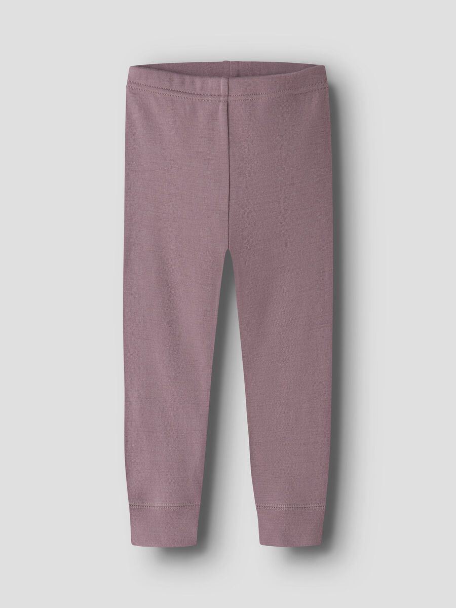 Carousel image 1 MERINO WOOL LEGGINGS, Toadstool