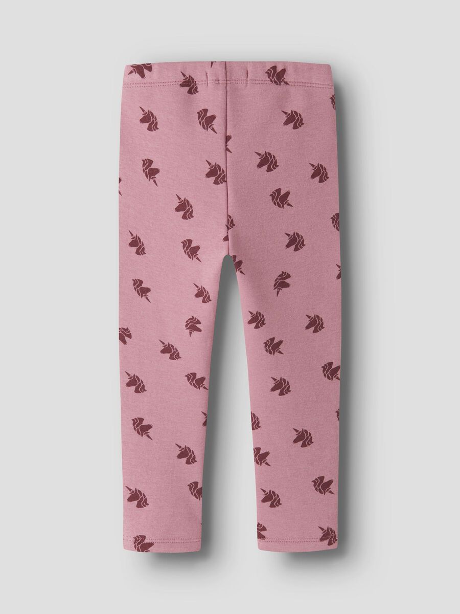 Product carousel image 2 PRINTED LEGGINGS, Lilas
