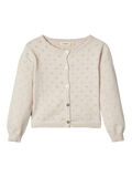 Name it PERFORATED KNITTED CARDIGAN, Crystal Gray, highres - 13178761_CrystalGray_001.jpg
