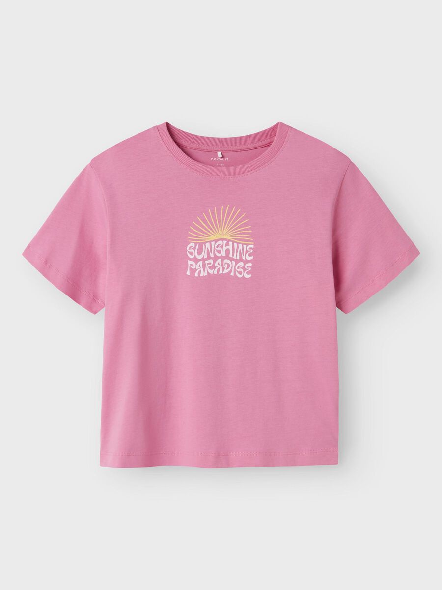 name it REGULAR FIT T-SHIRT, Aurora Pink, highres - 13238033_AuroraPink_003.jpg