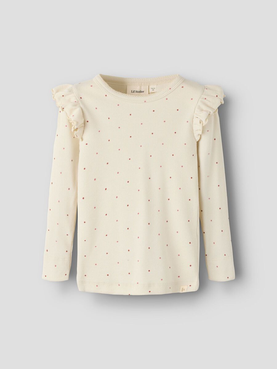 Product carousel image 1 SLIM FIT LONG SLEEVED TOP, Turtledove