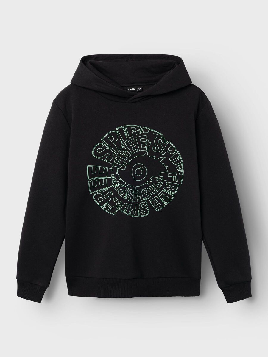 Name it LÖS PASSFORM HOODIE, Black, highres - 13226571_Black_1083546_003.jpg