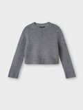 name it LONG SLEEVED KNITTED PULLOVER, Grey Melange, highres - 13245653_GreyMelange_1200490_003.jpg