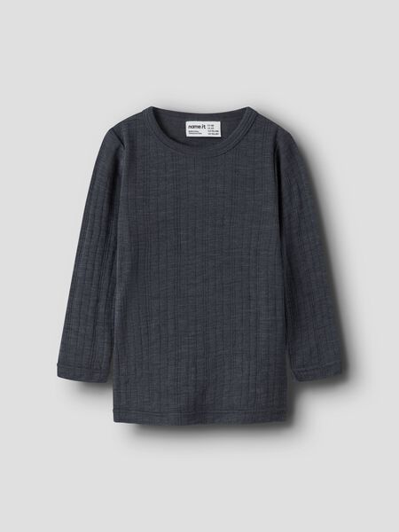 name it MERINOULL L&Aring;NG&Auml;RMAD TOPP, Ombre Blue, highres - 13229017_OmbreBlue_003.jpg