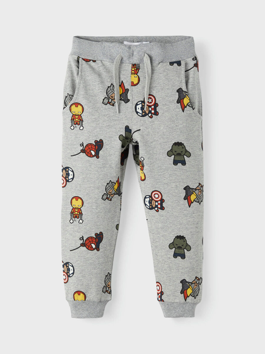 Name it MARVEL SWEATPANTS, Grey Melange, highres - 13208012_GreyMelange_003.jpg