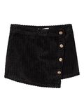 Name it SHORTS, MANCHESTERSYDD KJOL, Black, highres - 13183414_Black_001.jpg