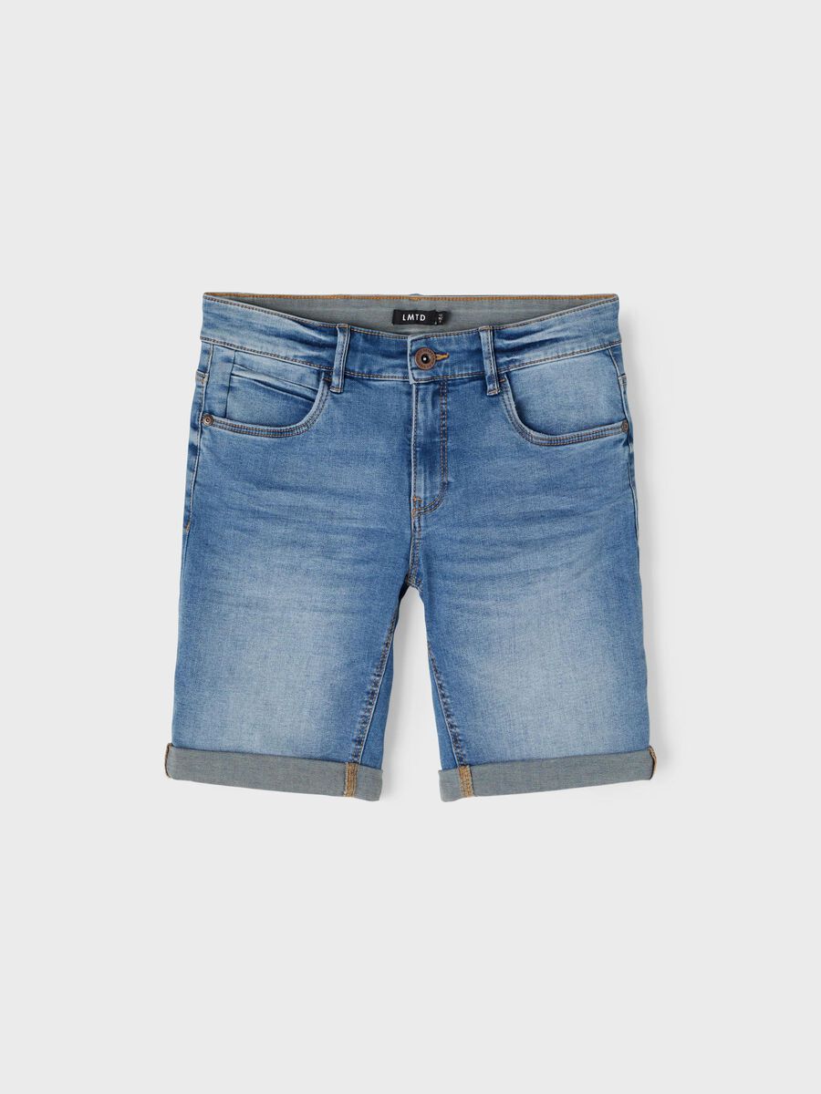 Name it COUPE DROITE SHORTS EN JEAN, Medium Blue Denim, highres - 13185602_MediumBlueDenim_003.jpg