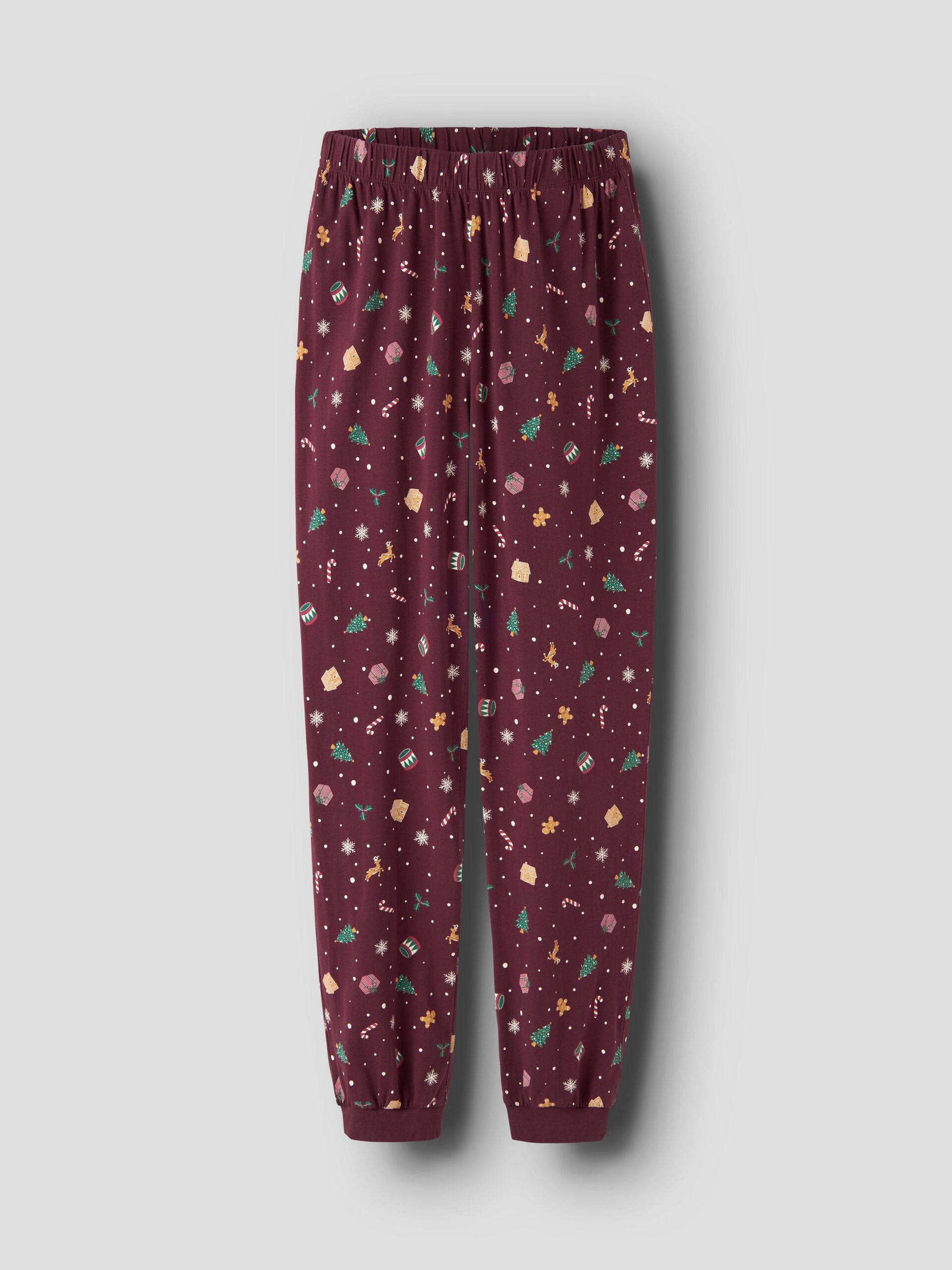 Carousel image - CHRISTMAS ADULT NIGHTSET, Burgundy | 4