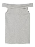 name it OFF-SHOULDER TOPP, Light Grey Melange, highres - 13243606_LightGreyMelange_001.jpg