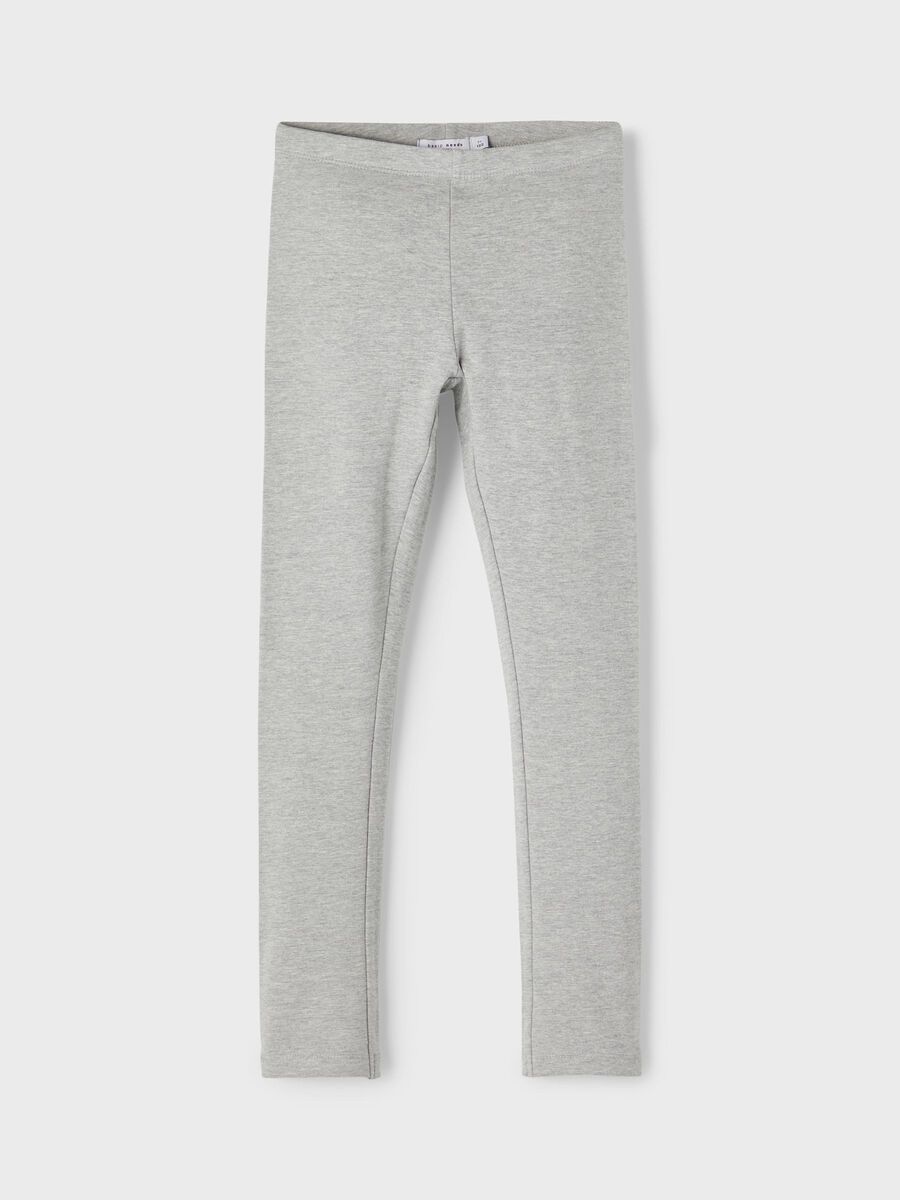 name it SWEAT LEGGINGS, Grey Melange, highres - 13195885_GreyMelange_003.jpg