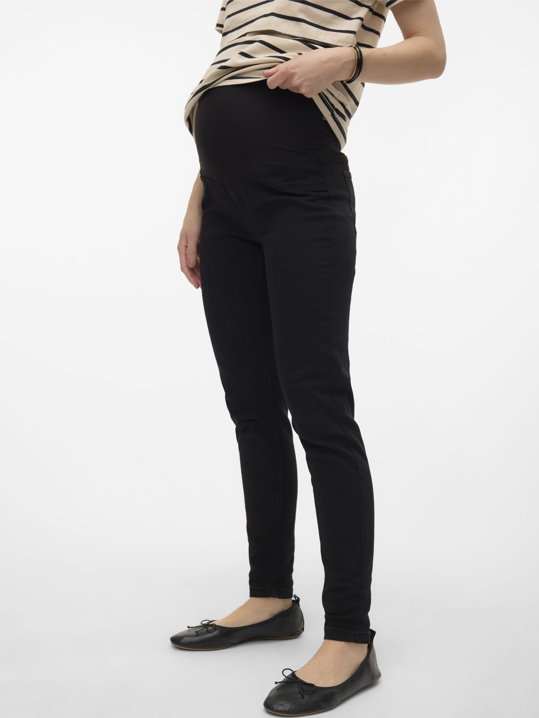 MLAMY MATERNITY JEGGINGS (Black) from 