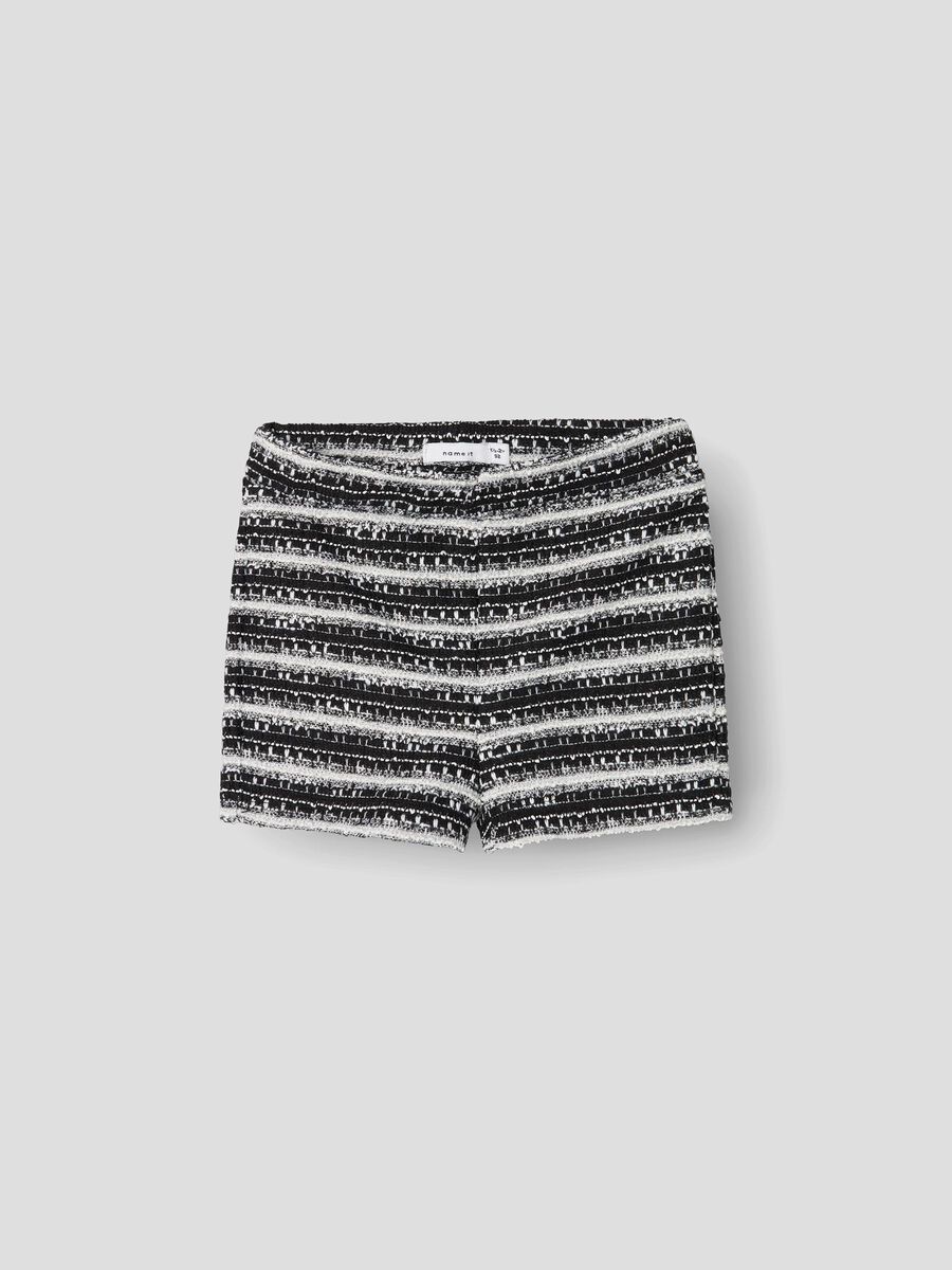 name it REGULAR FIT SHORTS, Black, highres - 13235264_Black_003.jpg