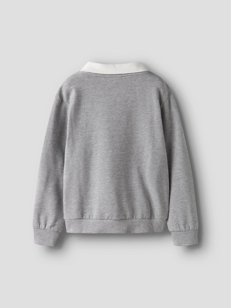 name it LOOSE FIT SWEATSHIRT, Grey Melange, highres - 13239282_GreyMelange_002.jpg