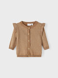 Name it GLITTER KNITTED CARDIGAN, Toasted Coconut, highres - 13211985_ToastedCoconut_003.jpg