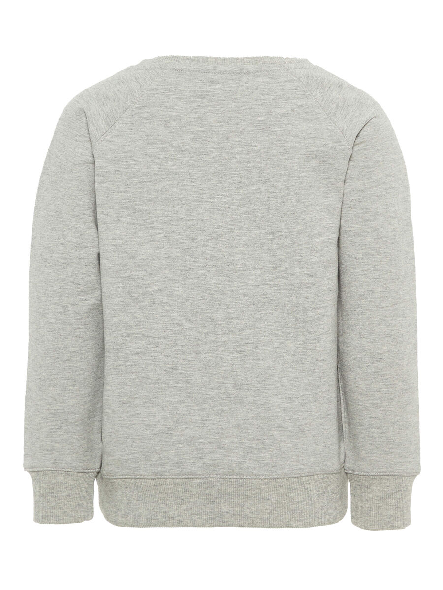 Name it IMPRIMÉ SINGE SWEAT-SHIRT, Grey Melange, highres - 13163485_GreyMelange_002.jpg