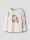 Product image thumbnail - REGULAR FIT TOP, Antique White | 1