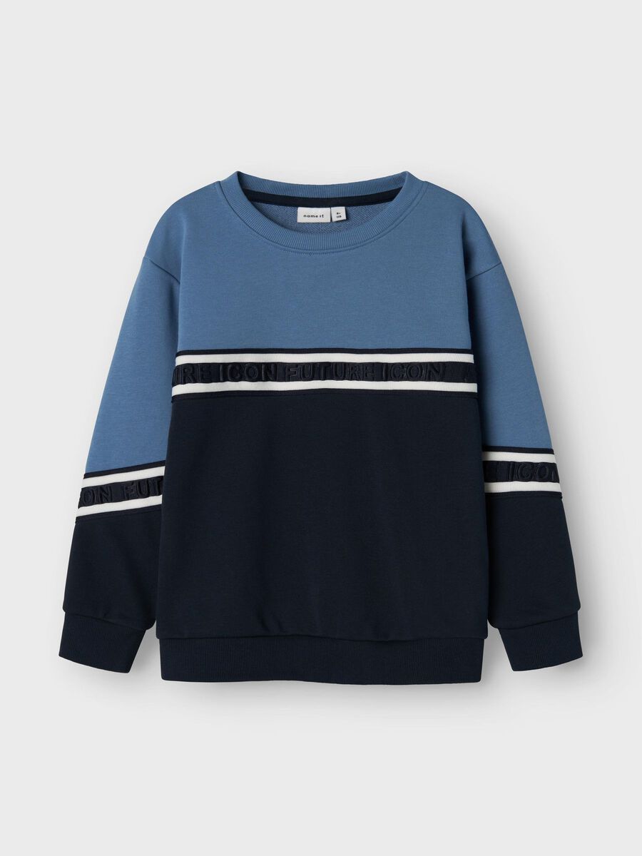 name it LOOSE FIT SWEATSHIRT, Coronet Blue, highres - 13232181_CoronetBlue_1119383_003.jpg