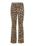 Name it LEOPARD PRINTED FLARED TROUSERS, Black, highres - 13176259_Black_001.jpg