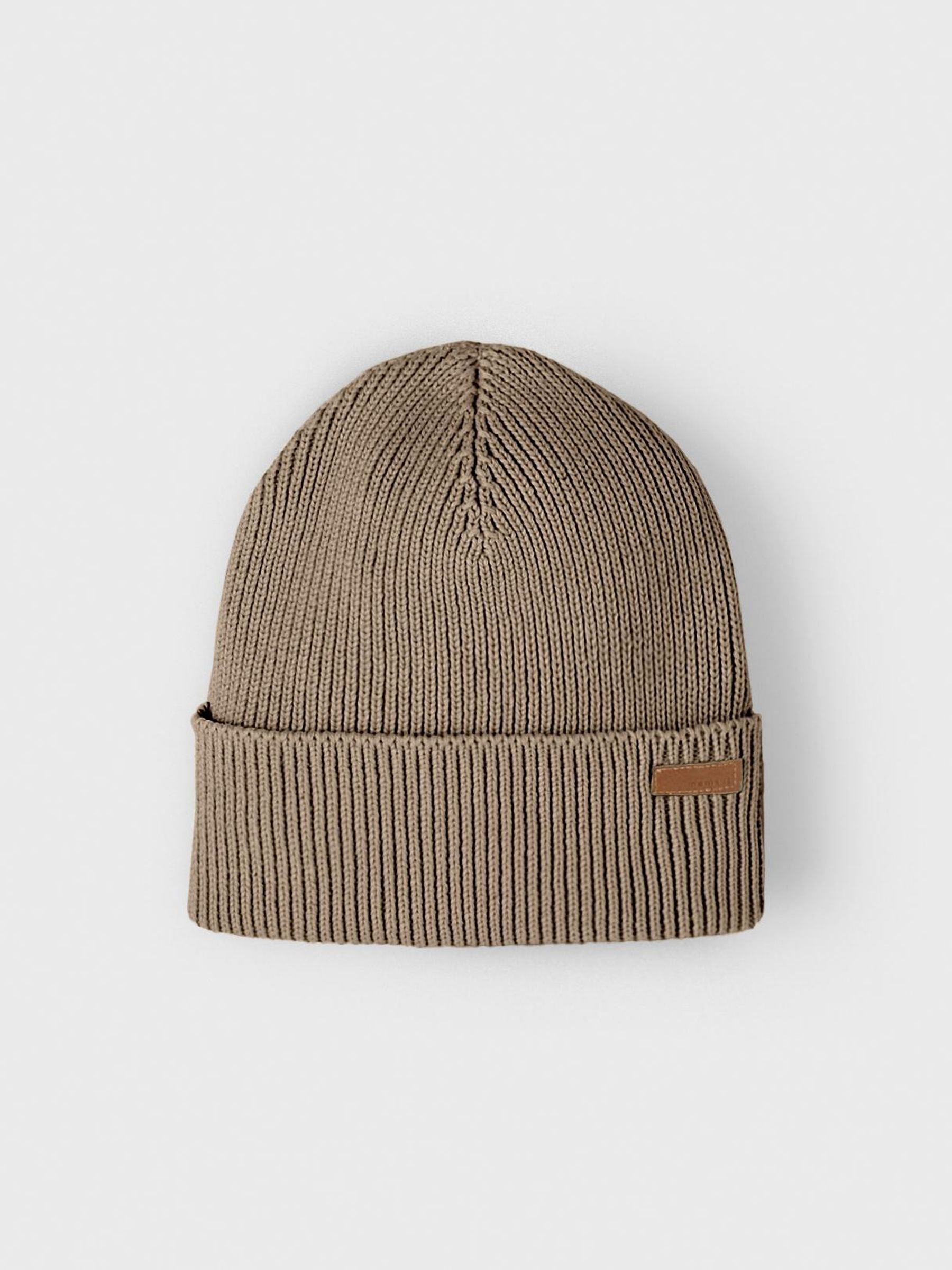 KNITTED BEANIE (Brown) from name it 