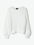 Name it CROPPED PERFORATED PULLOVER, Bright White, highres - 13177004_BrightWhite_003.jpg