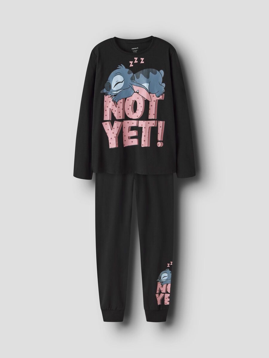 Product carousel image 1 STITCH NIGHTSET, Black