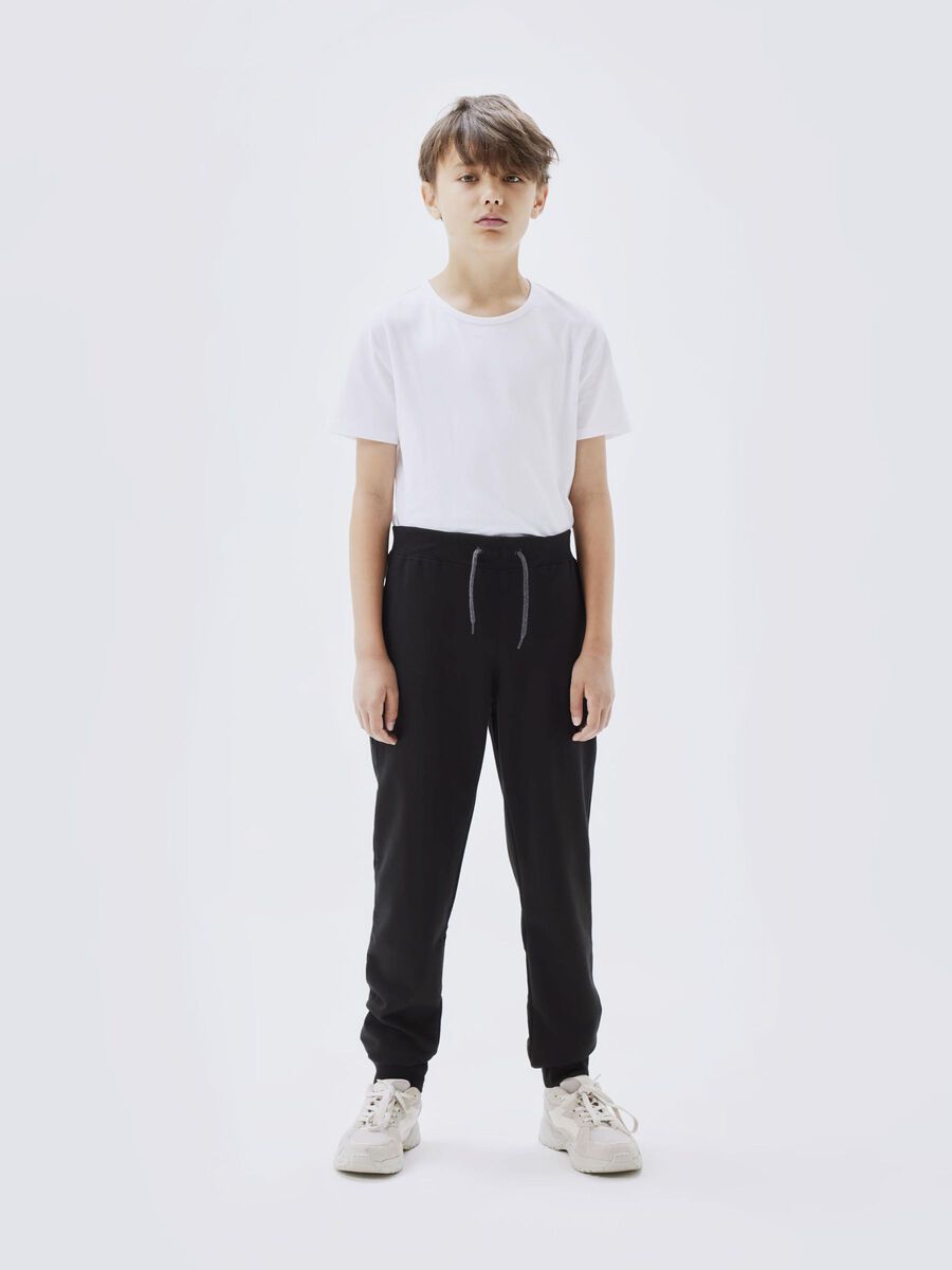 name it BRUSHED SWEAT PANTS, Black, highres - 13153665_Black_007.jpg