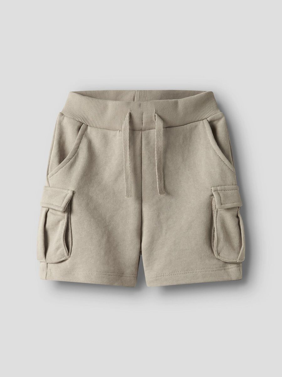 name it CORTE REGULAR SHORTS DE DEPORTE, Pure Cashmere, highres - 13240417_PureCashmere_003.jpg