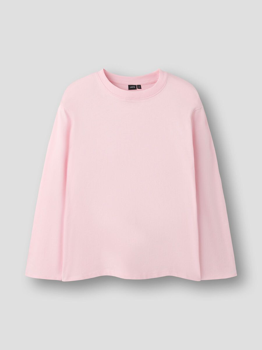 Product carousel image - ORGANIC COTTON TOP, Parfait Pink | 1
