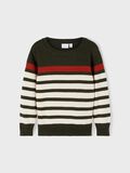 Name it STRIPED KNITTED JUMPER, Rosin, highres - 13193214_Rosin_003.jpg