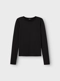 Name it SHORT LONG SLEEVED TOP, Black, highres - 13236568_Black_003.jpg