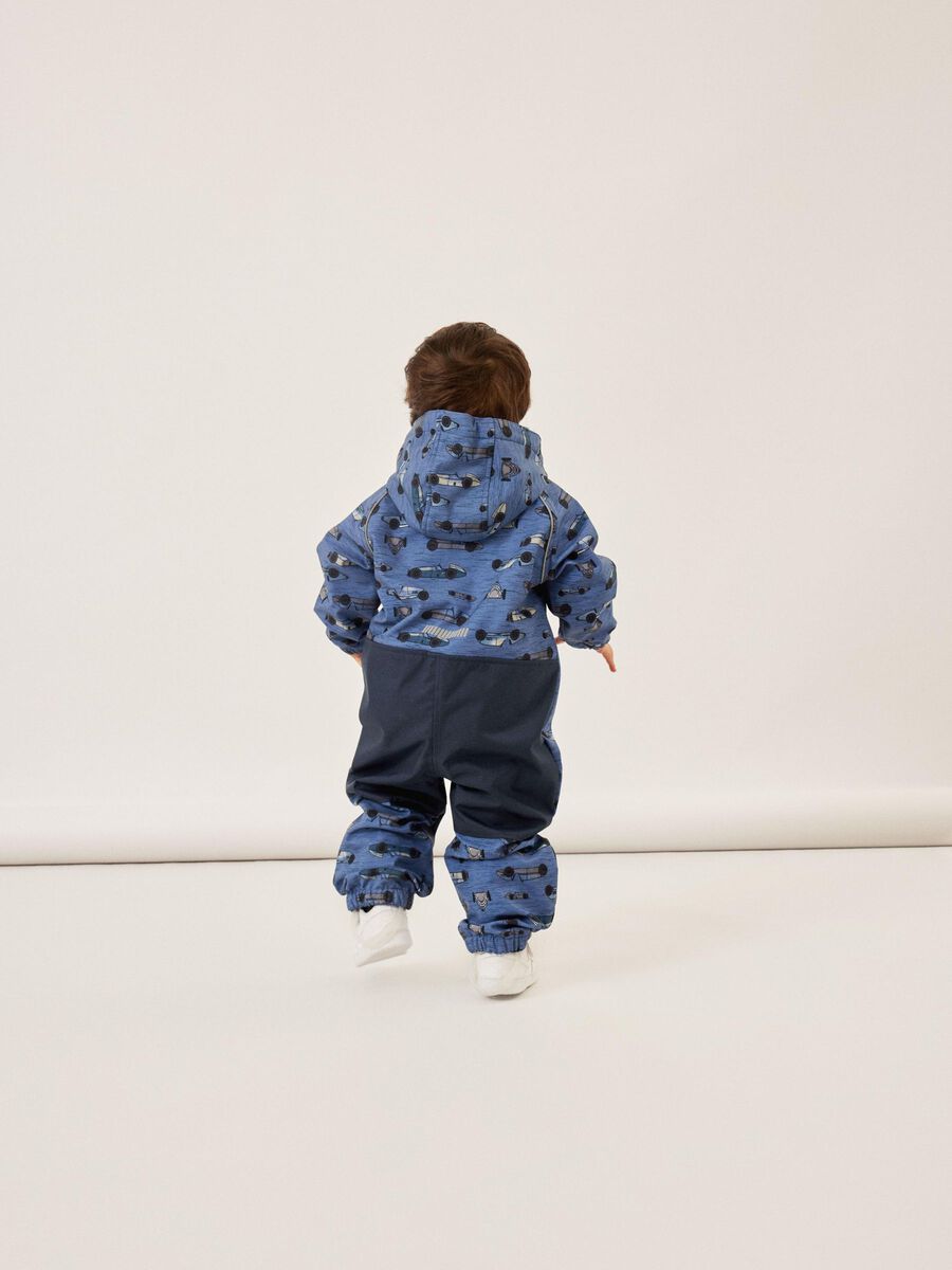 ALFA SOFTSHELL SUIT - Toddler Boys' | Blue | NAME IT® France